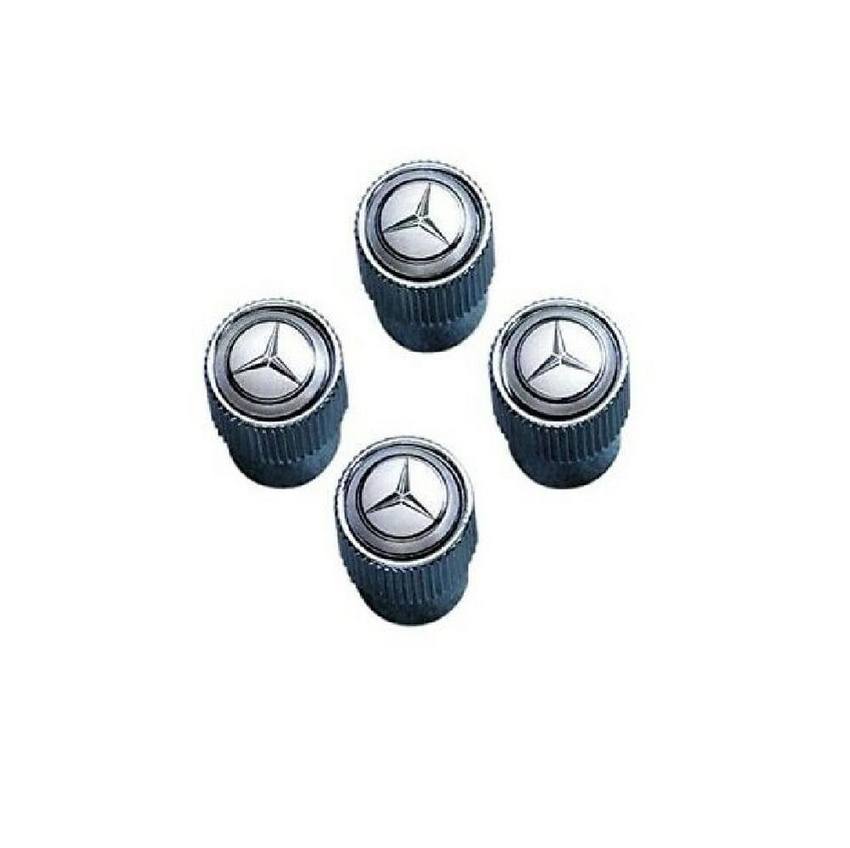 Mercedes Tire Valve Stem Cap Set Q6408128